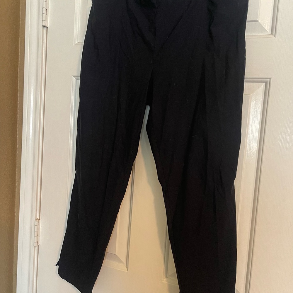 Hilary Radley Women's Navy Stretch Dress Pants